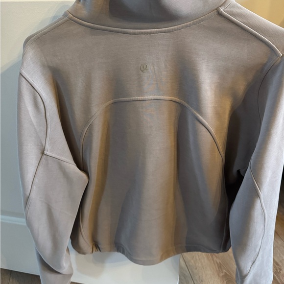Lululemon half zip softstreme (riverstone) - Picture 2 of 3